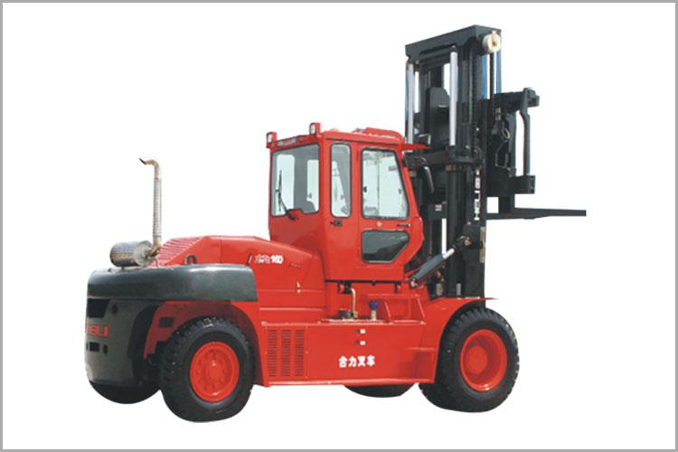 H2000系列國產(chǎn)化配置14-16噸內(nèi)燃平衡重叉車一般采用柴油、汽油、液化石油氣燃料